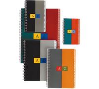 Répertoire spirales A5 - CONQUERANT - 180 pages - Petits carreaux - Papier 70 g - Reliure intégrale - Format A5