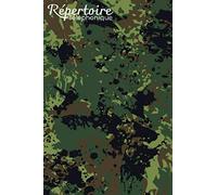 Répertoire téléphonique alphabétique: Carnet d'adresses avec sommaire, A à Z | Caractères gras pour plus de visibilité et de facilité | Format A5, carnet pratique | Militaire camouflage | 728 entrées