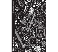 Répertoire téléphonique alphabétique: Carnet d'adresses avec sommaire, A à Z | Caractères gras pour plus de visibilité et de facilité | Format A5, carnet pratique | Musique | 728 entrées