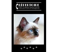 Répertoire téléphonique: alphabétique chat Ragdoll. Carnet d’adresses & téléphones à compléter au format A5 pour plus de 400 contacts