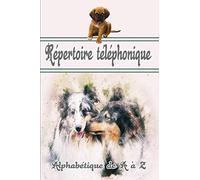 Répertoire Téléphonique: Ce carnet d'adresses et répertoire téléphonique vous permettra d'enregistrer toutes les coordonnées de vos amis ou de votre famille.