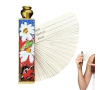 Répertoire Téléphonique - Métal Raffiné Portable Vintage,Organisateur de Contacts et Messages,pour Anniversaire Noël Seniors Adultes Extérieur Affaires Quotidien Voyage Travail