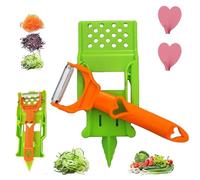 Repertoireof Pelador Multifuncional 2-En-1, 2 in 1 Multifunctional Vegetable Peeler Slicer with Grating Plate, Vegetable Peeler & Grater, for Fruit and Vegetable (1pcs)