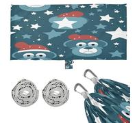 RéPéTer Les Gorilles Mignons Hamac D'extéRieur Portable LéGer pour Camping Voyages Plage