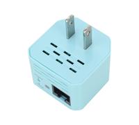 Répéteur/amplificateur de portée facile à installer et à utiliser. Mini routeur/extenseur conçu pour être mobile et portable. Les ports