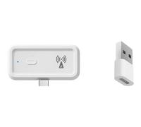 répéteur de Signal pour tuya zigBee Répéteur de Signal Intelligent Type-C amplificateur Prolongateur Appareil domotique Intelligent Travailler avec ZigBee Gateway Hub Smart Life (Répéteur+Adaptateur)