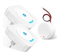 Répéteur de Signal sans Fil pour Blink Doorbell, Convertisseur sans Fil, kit d’Extension Carillon, Uniquement pour Le Mode Câblé, 2 Récepteur et 1 Émetteur