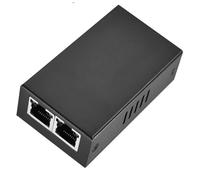 Répéteur PoE 45-57 V Entrée 30 W et double sortie 15 W 100 Mbps Max 800 pi Portée réseau IEEE802.3af/at Standard pour caméra POE