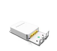 Répéteur POE étanche à 4 Ports, 100/1000Mbps, Extension de réseau extérieur IP55 VLAN 44-57V 30W