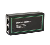 Répéteur POE, Structure Compacte Fiable Avancée Commutateur POE Gigabit Haute efficacité pour Caméras de sécurité