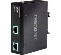 TRENDnet TI-E100 Gigabit PoE+ Extender - Rallonge réseau - 1GbE - 10Base-T, 100Base-TX, 1000Base-T - jusqu'à 100 m - Conformité TAA G