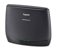 Gigaset Répéteur DECT Repeater HX – Double portée, Jusqu'à 6 répéteurs, Appels HD – Noir