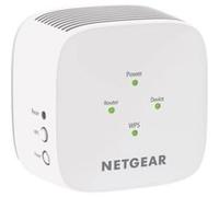 Netgear EX6110-100FRS Répéteur Wifi Puissant sans Fil AC1200, Wifi extender , Wifi booster, Améliore Votre Wifi - Installation Rapide - Bouton Point d'Accès Compatible avec toutes les Box Internet Blanc
