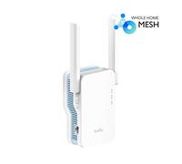Cudy Répéteur WiFi AC1200 RE1200 Mesh double bande 2,4/5 GHz 1200 Mbps avec prise Blanc