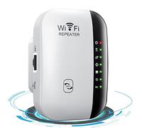 Répéteur WiFi 300Mbps WiFi Extender 2.4GHz sans Fil WiFi Range Extender Amplificateur WiFi avec Modes Repeteur/AP/WPS Wireless Répéteurs WiFi Booster avec Port Ethernet avec RJ45 Câble Réseau