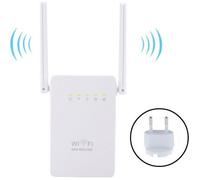 Répéteur WIFI - LUNAVO - 300M - Double antenne - Blanc