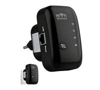 Répéteur WiFi Puissant, Amplificateur WiFi sans Fil 300 Mbps Extension Réseau 2,4 GHz et Couverture 360° à Travers Murs Épais, Mode Répéteur Point d’Accès WPS Compatible Routeurs & Appareils