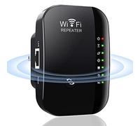 Répéteur WiFi Puissant Nouveau Amplificateur WiFi Signal Booster 300Mbit/s 2,4GHz Supporte Le Mode répéteur AP avec WPS Fonction WiFi Répéteur WiFi Booster avec LAN/WAN RJ45 Ports