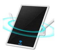 Repeteur WiFi Solaire Batterie Exterieur sans Fil, Puissant Amplificateur WiFi Couvre100-mètres, Outdoor répéteur WiFi Extender 2.4Ghz 300Mbps, Idéal pour Les Grands Espaces éloignés (12.5inch)