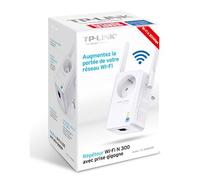 TP-LINK Répéteur Wi-Fi N 300 Mbps avec prise gigogne -WA865RE