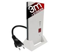 Répéteur WiFi TronicXL d'extension/Support de 3 mètres Compatible avec Fritz Repeater 2400 1160 1750e AVM Fritz ! Support Support (3m + Support)