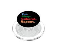Répétez Le Cabaret pour Les Danseurs de Cabaret et Les Amateurs de Cabaret PopSockets PopGrip pour MagSafe