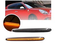 répétiteurs de clignotant LED pour A/lfa R/omeo Giulietta Hatchback Type | 940 2010-2021 Veloce Ti 2010-2016 Sprint 2010-2020 lentille fumée orange latéral position clignotants 2X