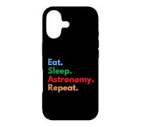 Répétition d'astronomie Eat Sleep pour Les astronomes et Les Amoureux Coque pour iPhone 17