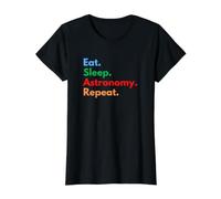Répétition d'astronomie Eat Sleep pour Les astronomes et Les Amoureux T-Shirt Graphique avec Valeur
