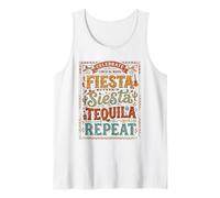 Répétition de la fête du Cinco de Mayo Fiesta Siesta avec Tequila Débardeur