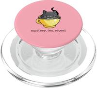 Répétition de thé Cozy Mystery Murder Myst PopSockets PopGrip pour MagSafe