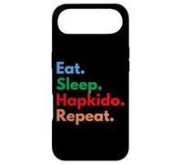 Répétition d'Hapkido Eat Sleep pour Les Combattants et Les Amateurs de Hapkido Coque pour iPhone Air