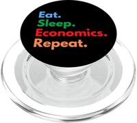 Répétition Eat Sleep Economics pour Les économistes et Les étudiants en économie PopSockets PopGrip pour MagSafe