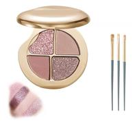 Repetitionk Eye & Cheek Palette - Eyeshadow and Highlighter Makeup, Spiritukal Face & Eye Makeup Palette - Multitasking Blush, Palette in Matte, Pearl & Shimmer Shades, No Smudging (05#)