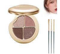 Repetitionk Eye & Cheek Palette - Eyeshadow and Highlighter Makeup, Spiritukal Face & Eye Makeup Palette - Multitasking Blush, Palette in Matte, Pearl & Shimmer Shades, No Smudging (01#)
