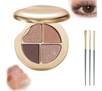 Repetitionk Eye & Cheek Palette - Eyeshadow and Highlighter Makeup, Spiritukal Face & Eye Makeup Palette - Multitasking Blush, Palette in Matte, Pearl & Shimmer Shades, No Smudging (04#)