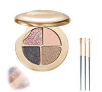 Repetitionk Eye & Cheek Palette - Eyeshadow and Highlighter Makeup, Spiritukal Face & Eye Makeup Palette - Multitasking Blush, Palette in Matte, Pearl & Shimmer Shades, No Smudging (03#)