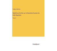 Repetitions Ecrites Sur Le Deuxieme Examen Du Code Napoleon