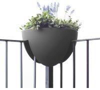 rephorm Balconnière d'Angle pour Balustrade "Eckling" - Graphite (anthracite)