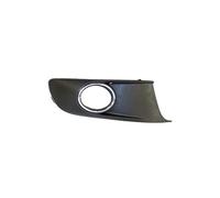 Repiauto - Grille de pare-choc avant droite noire et chromée avec trou anti-brouillard compatible avec Volkswagen Touran 2 2010-2015