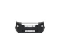 Repiauto - Pare-choc avant noir avec bande gris argent avec trous anti-brouillards compatible avec Peugeot Bipper fourgon depuis 2008