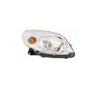 Repiauto Phare avant droit H4 chromé compatible avec Dacia Sandero 1 2008-2012