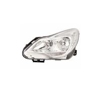 Repiauto Phare avant gauche H1/H7 chromé compatible avec Opel Corsa D phase 2 2011-2014