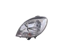 Repiauto - Phare avant gauche H4 chromé feu clignotant blanc Kangoo 1 phase 2 2003-2008