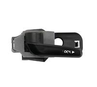 Repiauto - Poignée de porte intérieure avant gauche noire compatible avec Fiat Doblo 1 2001-2010