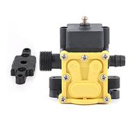 REpiceFinem 12v Diaphragme Pompe de pression pour le pulvérisateur électrique Garden Pumple d'eau de type D Flow Double Double barbelé sans arrêt (C reflow durable non-stop single thread model)