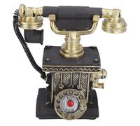 RepiceFinem 1920s Résine Vintage Rotary Rotary Replica Desk Decor Retro Antique Style Ornement pour Home Office Bar Movie Props Idea Gift Idea Classic Design (7111-32)