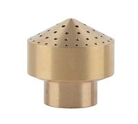 REPICEFINEM 2 pouces en laiton colonne Jardin Paysage Pondage Fireworks Fonction Fountain Buse Corrosion Résistante pour Home Courtyard Garden Water Pond Park Fountain Hotel (1/6 15.5-17.5cm Head
