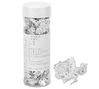 RepiceFinem 2G Foil argenté flocons de feuille d'argent non comestibles idéal pour les arts professionnels et la décoration réfléchissant bien la lumière pour la cuisson du gâteau