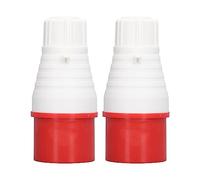 RepiceFinem 2pcs Plug Industriel 5 Broches 32A 220-380V 240-415V Protection IP44 imperméable Idéal pour l'atelier de Cave électrique Sports de Camping Sports en Plein air et